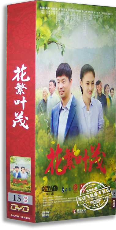 正版电视剧 花繁叶茂15dvd 精装版 王迅 朱墨 邵峰 尚大庆