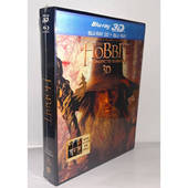 蓝光高清2x3D 霍比特人：意外之旅立体光栅版 2BD四碟 3D蓝光 正版