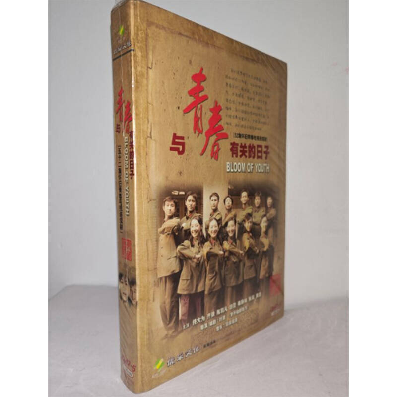 正版电视剧 与青春有关的日子18DVD精装书册版52集电视剧光盘