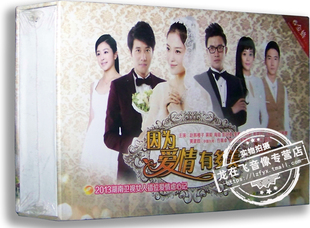 正版电视剧 因为爱情有多美14DVD 精装版 赵韩樱子 彭冠英