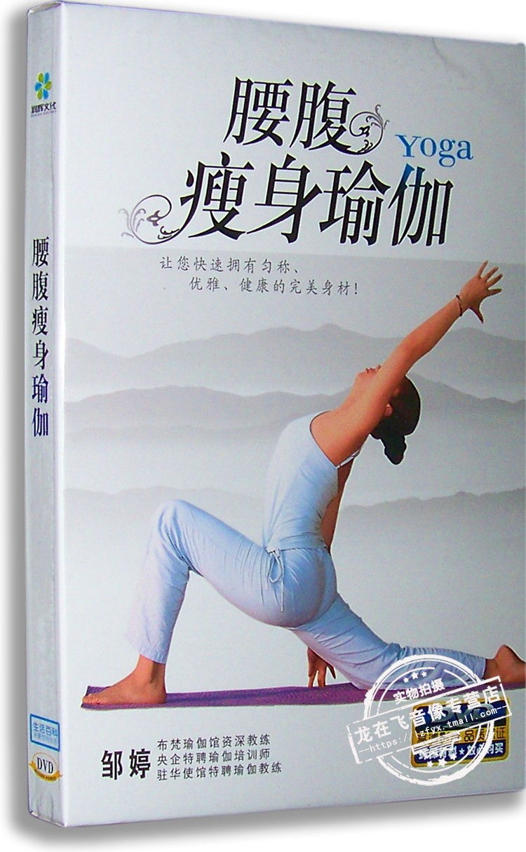 正版百科 腰腹瘦身瑜伽DVD YOGO 邹婷主讲 音乐/影视/明星/音像 生活百科 原图主图