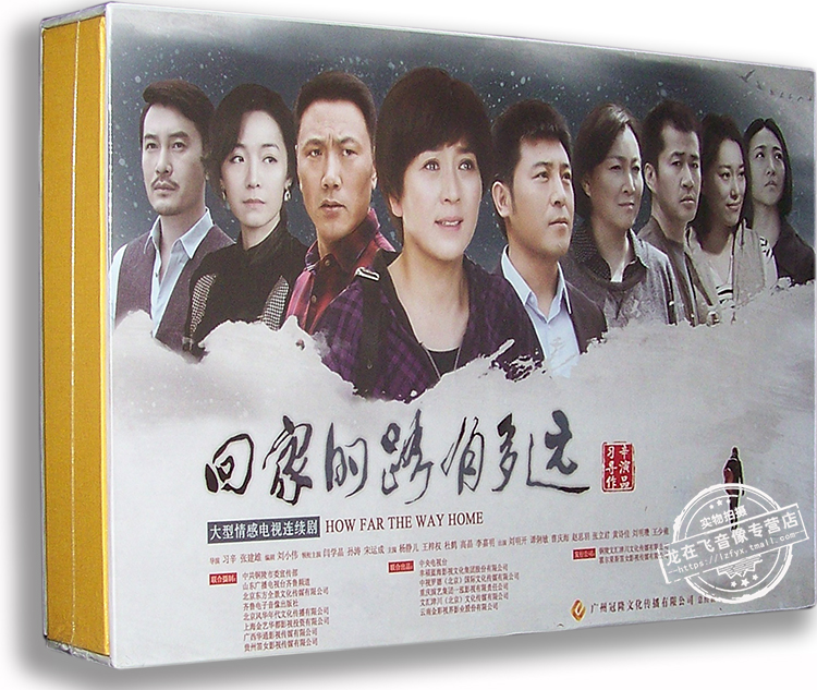 正版电视剧 回家的路有多远15dvd 精装版 闫学晶 孙涛