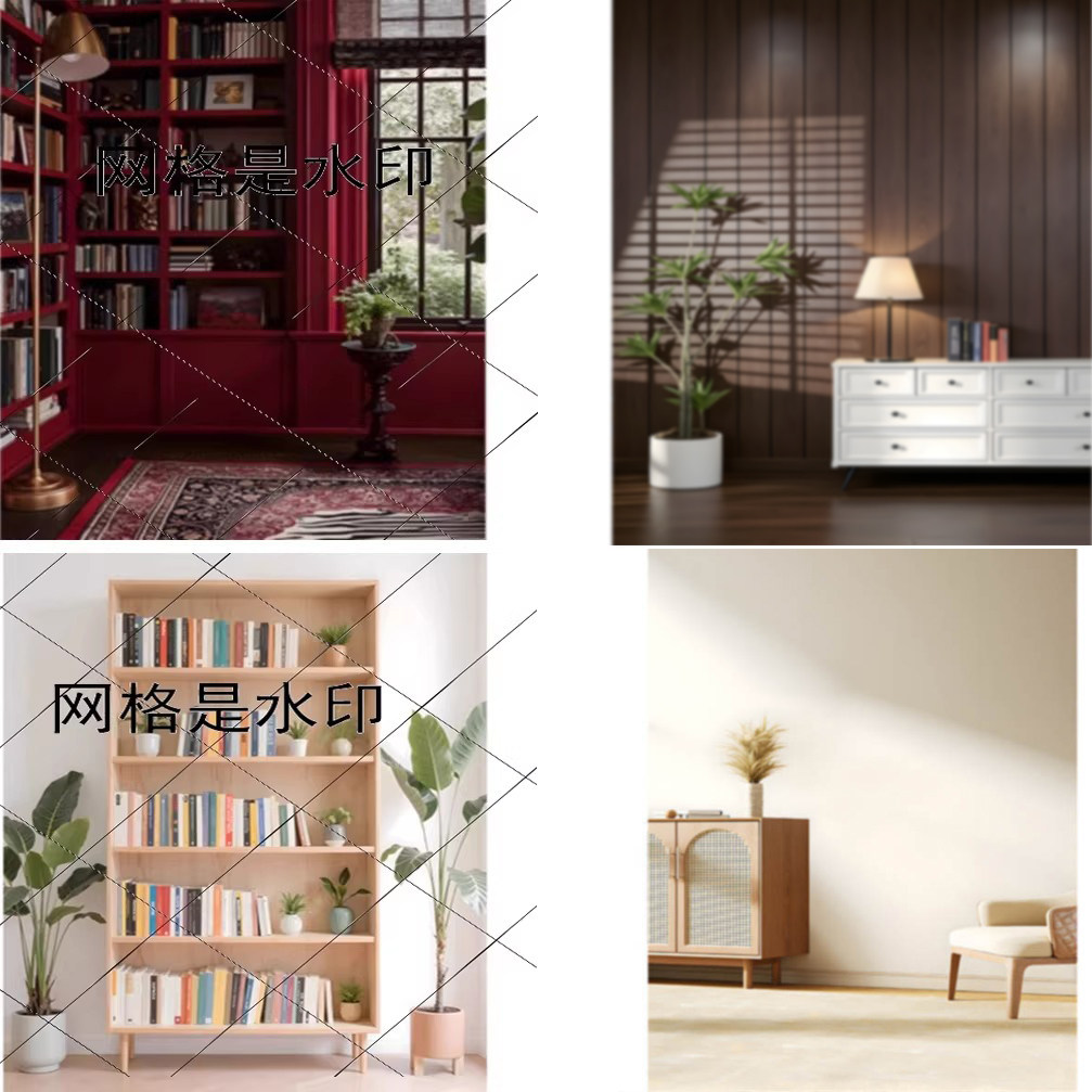 加厚高品质网红直播间背景墙