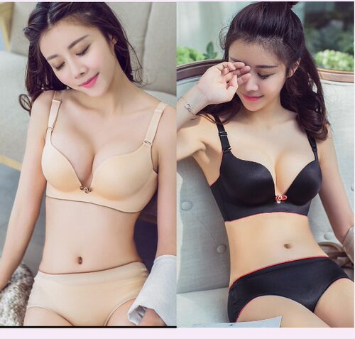 聚拢女士无钢圈文胸