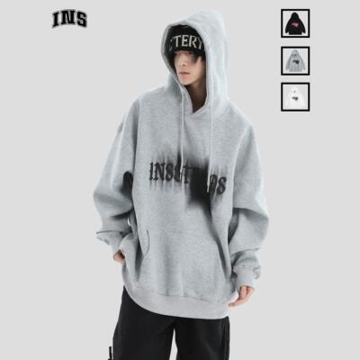 INSstudios涂鸦发泡连帽卫衣