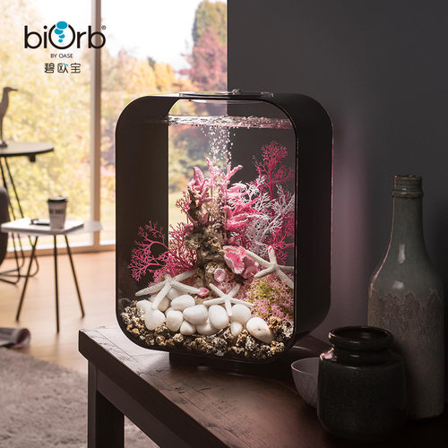 biorb亚克力小鱼缸客厅家用桌面轻奢水族箱小型免换水生态造景 - 封面