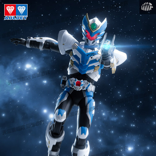 奥迪双钻铠拼飞影可动模型