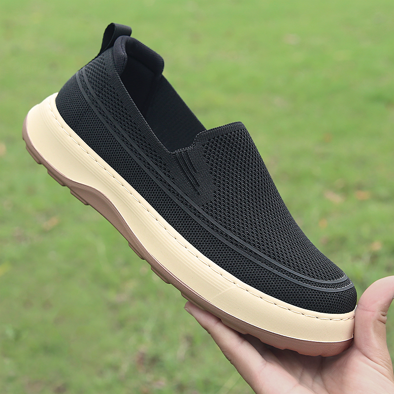 老北京网面休闲透气男鞋轻便透气