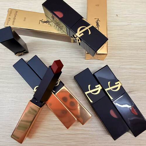 小黑条口红唇膏丝绒细管