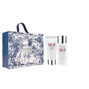 【神仙水30ml+清莹露30ml+蓝礼盒】神仙水清莹露面霜眼霜洁面