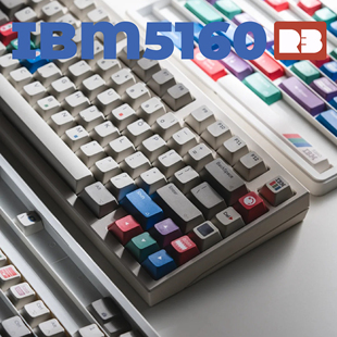 复古键帽经典款 PBT热升华 IBM5160 原厂9009夜魔wooting机械磁轴