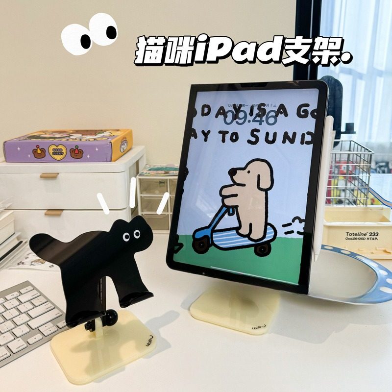 可爱猫咪亚克力手机支架