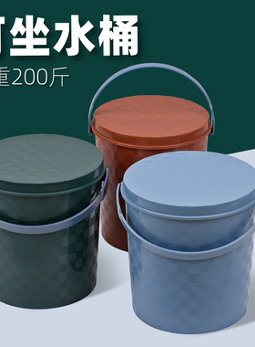 尿桶带盖大人防臭痰盂尿盆女家用卧室女士用的便壶尿壶小便桶水桶