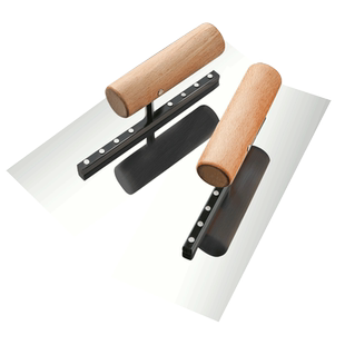 不锈钢抹子刮腻子泥工抹泥刀瓦工批灰刀刮刀加厚型收光工具大全