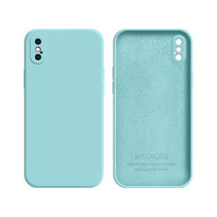 适用于苹果X手机壳液态硅胶iPhone XR直边时尚全包ipxs男女高级感超薄爱疯xsmax外壳软防摔潮牌保护套ins