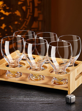 网红玻璃啤酒杯子轻奢高档精酿小麦扎啤杯家用创意冷饮杯酒杯套装