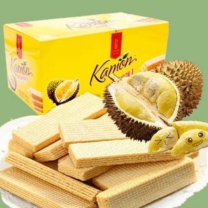榴莲威化饼价格_榴莲威化饼图片- 星期三