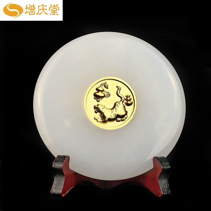 增慶堂貴虎保運玉璧擺件 屬馬2021生肖吉祥物家居店鋪飾品在類目 飾品/流行首飾/時尚飾品新, 擺件中 - 來自Buy2taobao.com提供專業的淘寶代購服務