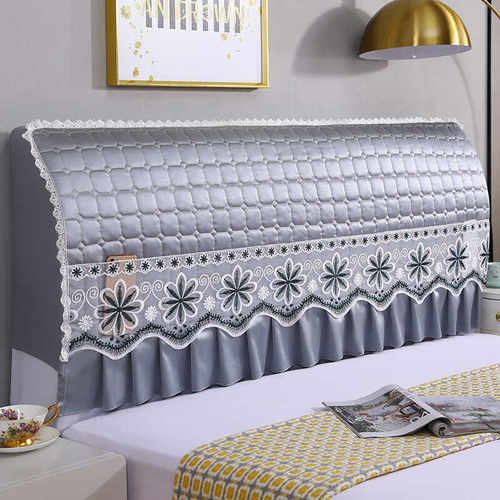 床头罩2025新款通用全包木床皮床头软包欧式弧形靠背床头套子