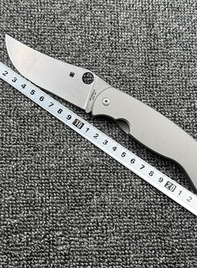 蜘蛛 K-2 C185TIP折刀户外野营狩猎战术防身高硬度口袋EDC工具刀