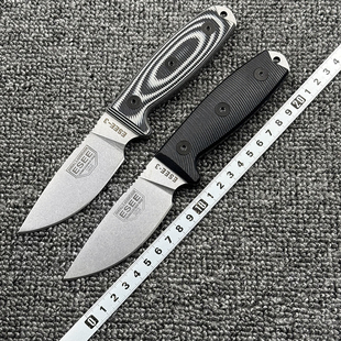 ESEE-3Rowen小直刀高硬度厨房家用户外露营多功能便携式工具刀