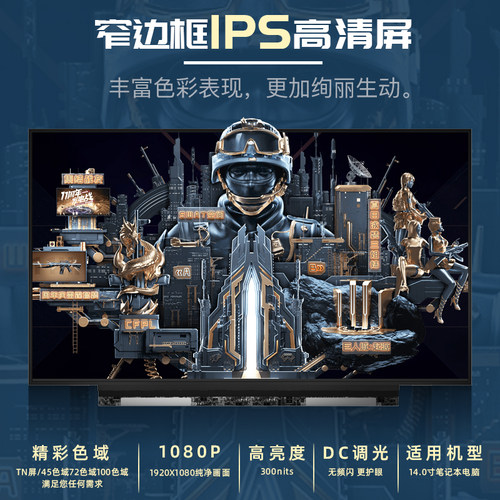 适用宏基新蜂鸟Fun S40-51 SF314-56G-54G-52G-55-52笔记本屏幕SF514-53T SF114-32 S40-10电脑屏幕更换