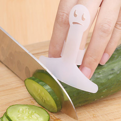 塑料切菜护手器厨房小工具