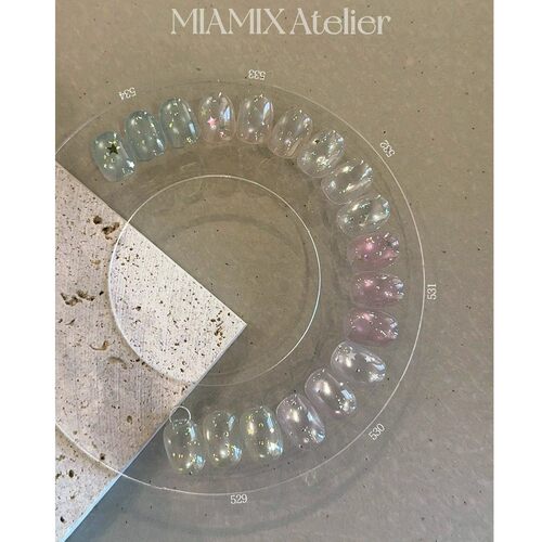 《小套系》MIAMIX猫眼529~534甲油胶3g（不试色）