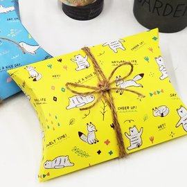 SEASON台湾四季圆弧礼物盒(小)礼品盒包装袋北欧可爱