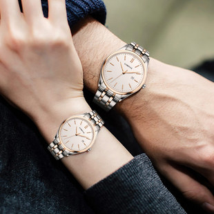 情侣石英表韩版手表男十大手表罗宾尼防水休闲女品牌一对手表全新