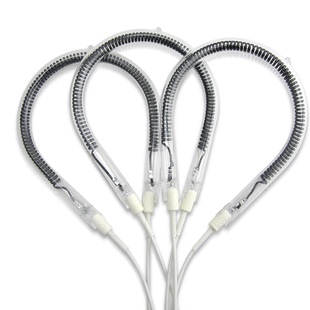 小太阳取暖器灯管发热管加热管电暖器烤火炉卤素管配件圆U型