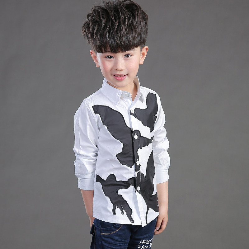 Chemise garcon à manche longue - Ref 2076737 Image 4