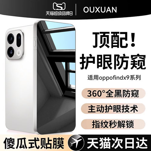 360°防窥膜全屏覆盖不沾指纹