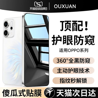 适用OPPOReno14pro系列防窥膜