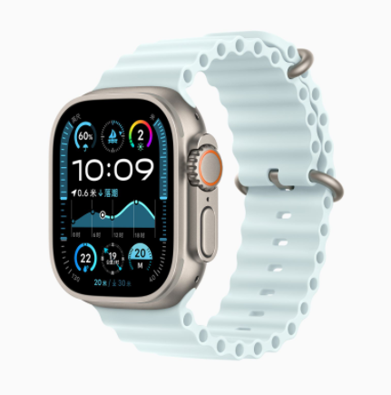 适用苹果WatchSeries10表带Series10手表Apple新款运动表带iwatch腕带s10磁吸硅胶纯色高级男女表带配件小众