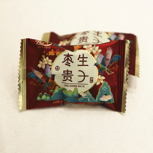 龙丰枣生贵子喜礼飞鸟繁花阿胶枣软糯蜜枣结婚喜糖年货糖果红枣子