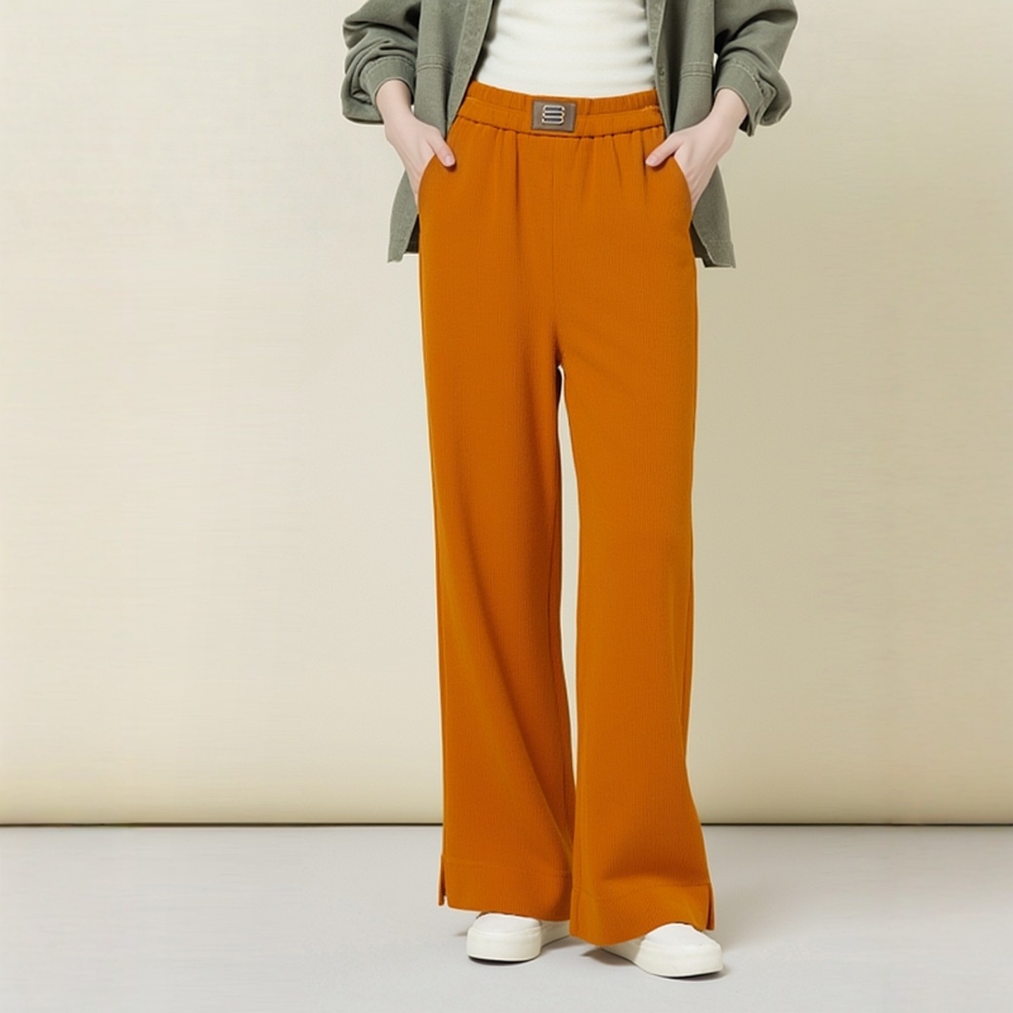 衣莎美诺休闲裤四季百搭显瘦绵柔云朵裤子直筒阔腿裤女Y380C2398,女装/女士精品,休闲裤,淘宝优惠券,粉丝福利购,淘宝优惠卷