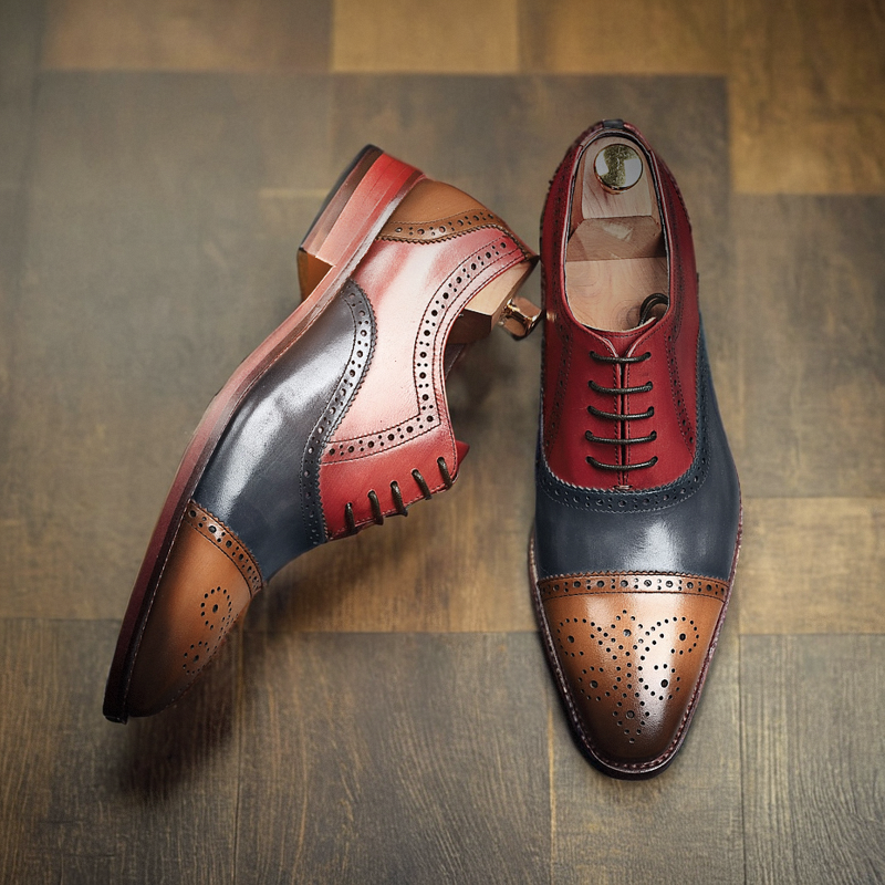 vqgt英伦布商务正装三接头皮鞋