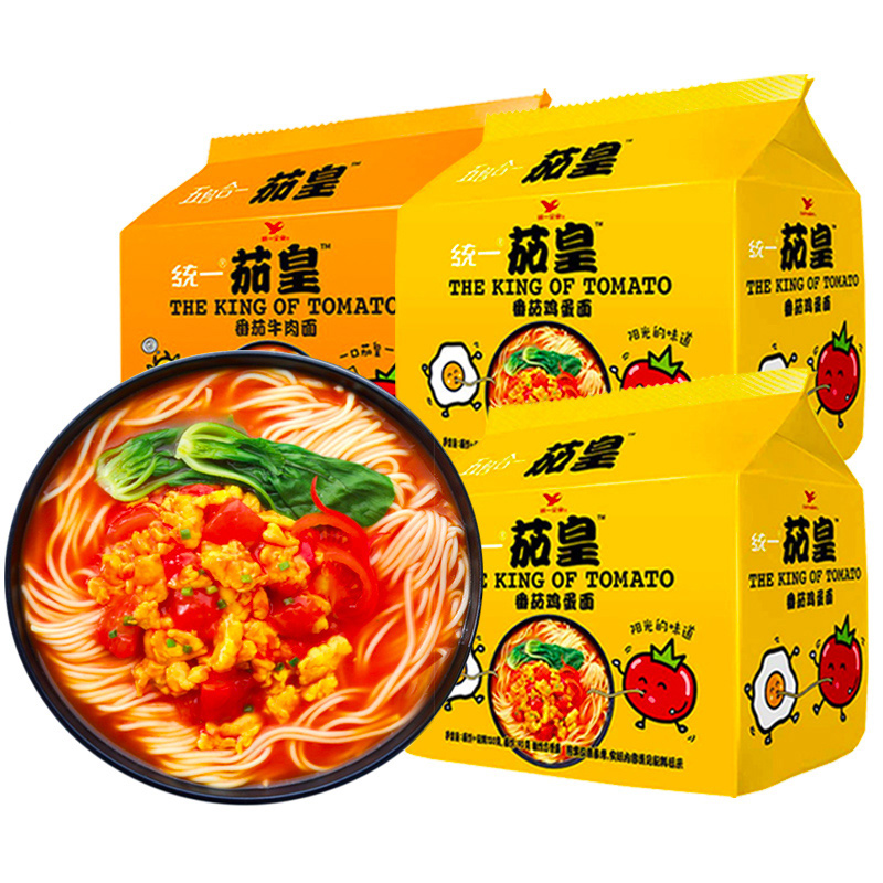 统一茄皇方便面番茄牛肉面