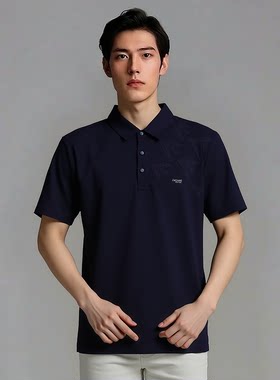 H262081651爱登堡男装夏装新款圆领夏季休闲短袖T恤
