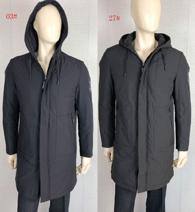 68212616爱登堡男装专柜冬装新款时尚商务休闲保暖棉服棉衣