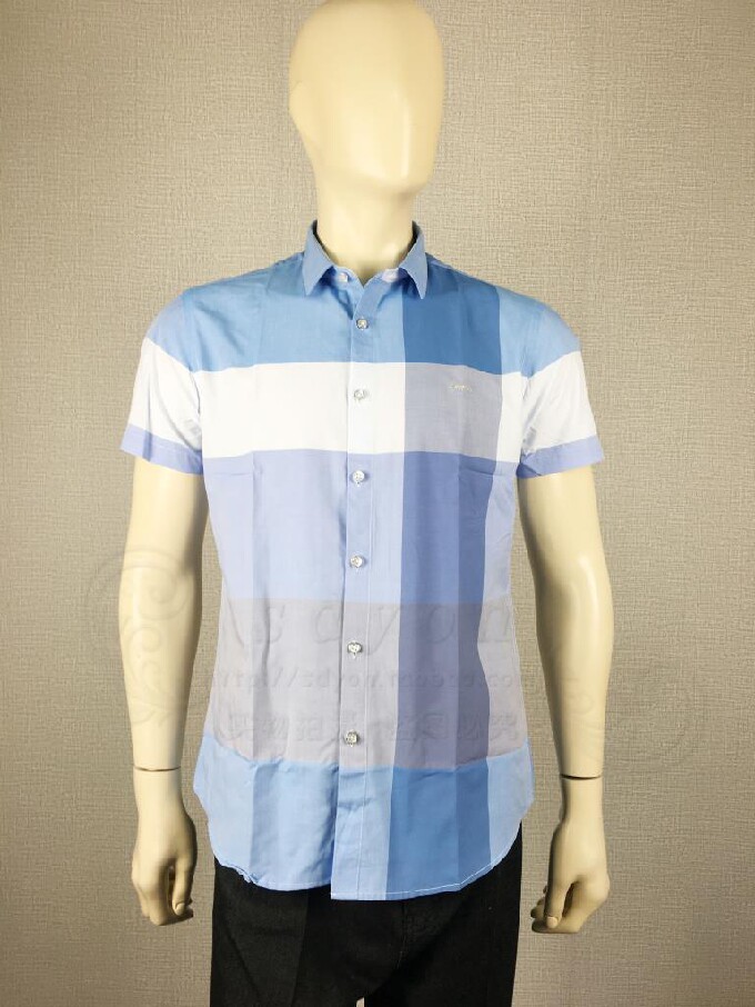 爱登堡男装正品夏装短袖衬衫37117217-19  特价