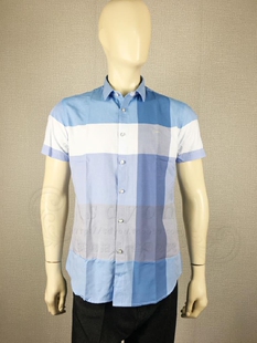 爱登堡男装夏装短袖衬衫37117217-19  特价