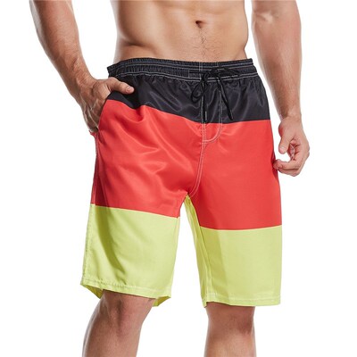 New men's casual shorts and quick-drying printed sweatpants
