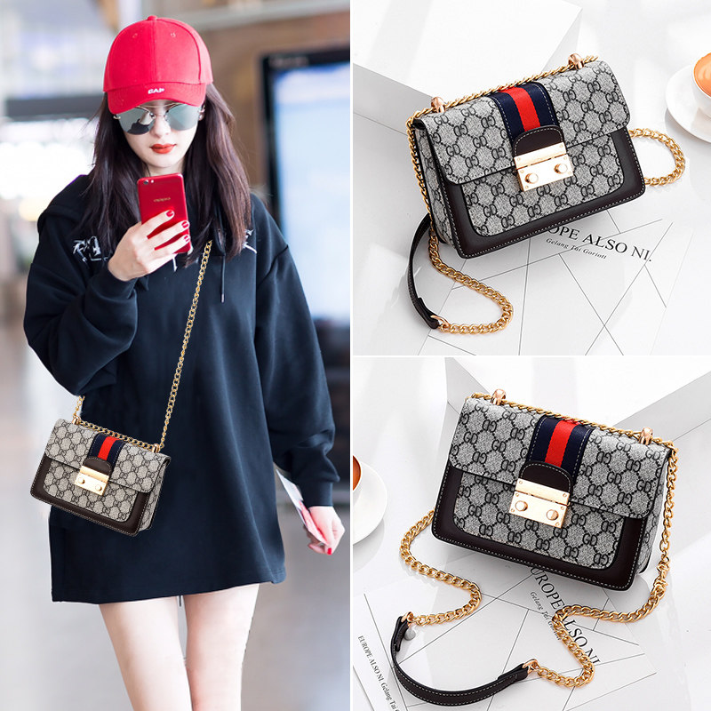 夏天上新小包包2020新款潮斜挎包韩版网红百搭链条包流行爆款女包