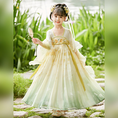 古装国风汉服女童夏季