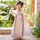 国风连衣裙 儿童古风超仙公主裙女孩唐装 汉服女童春秋2026新款 春季