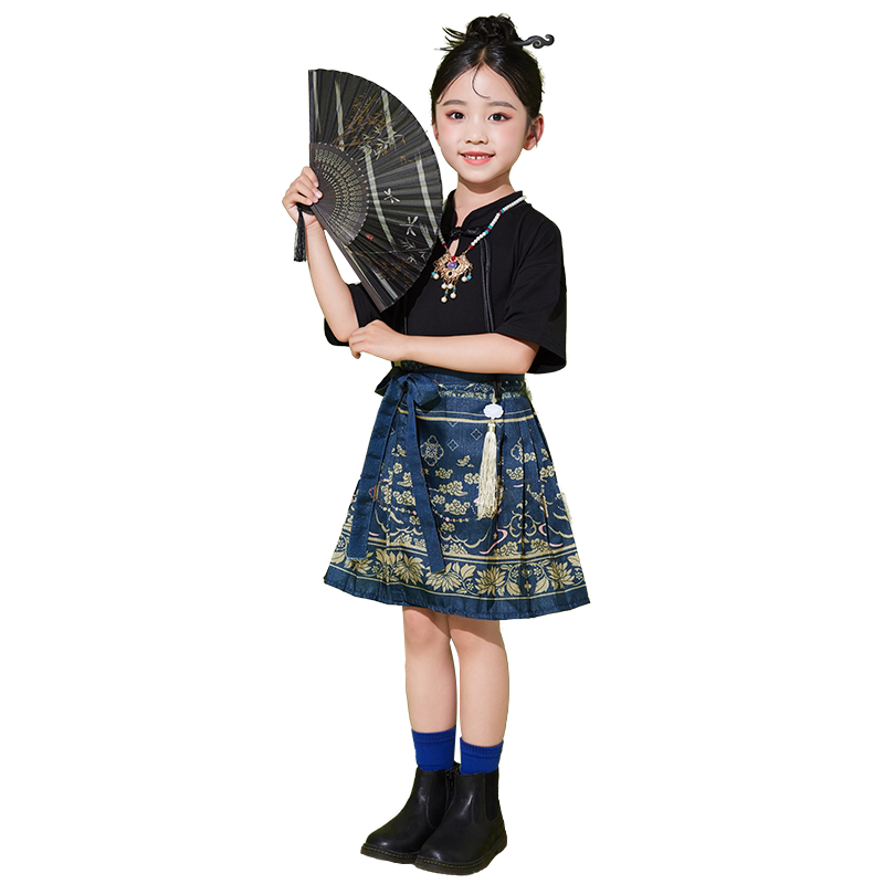 机器虎幼儿园中国风六一演出服