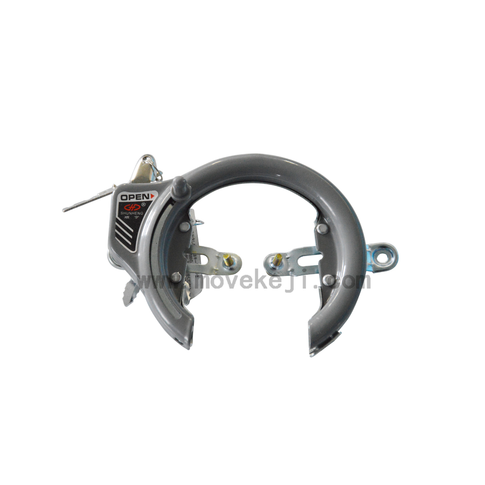 自行车锁密码锁防盗锁 固定 蟹钳 马蹄 U型锁 单车配件包邮