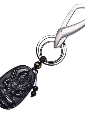 不动明王菩萨属鸡钥匙扣汽车挂件